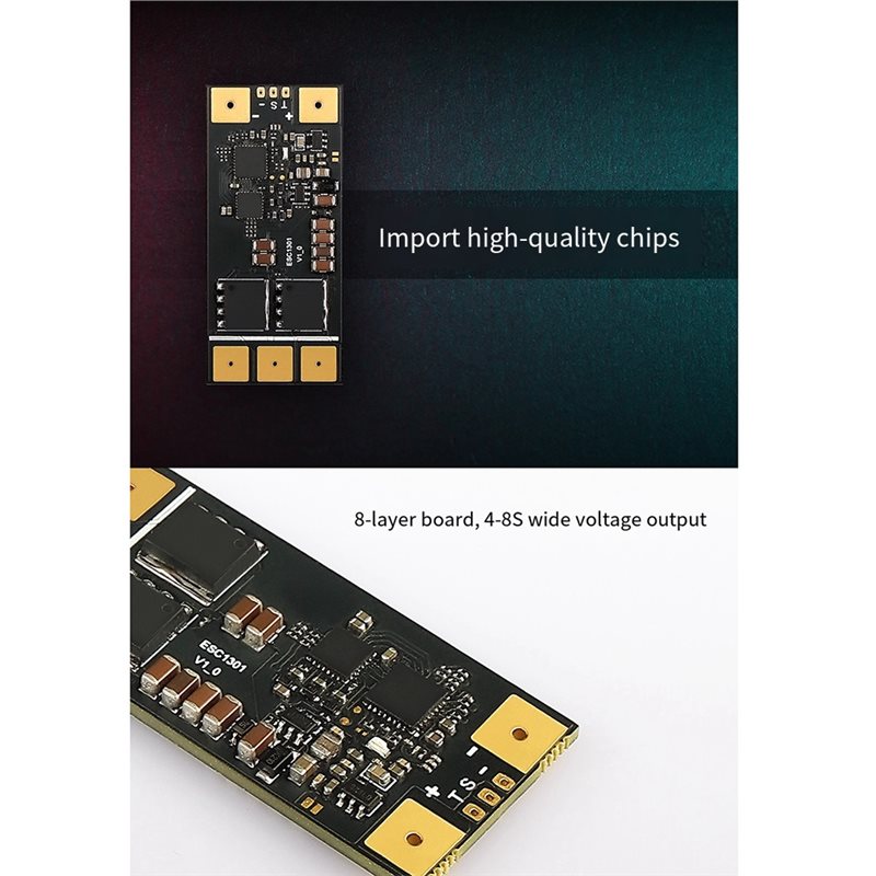 [B24B!】 BLHELI32 Split 80A 4In - Drone Racing Esc reseña y precio