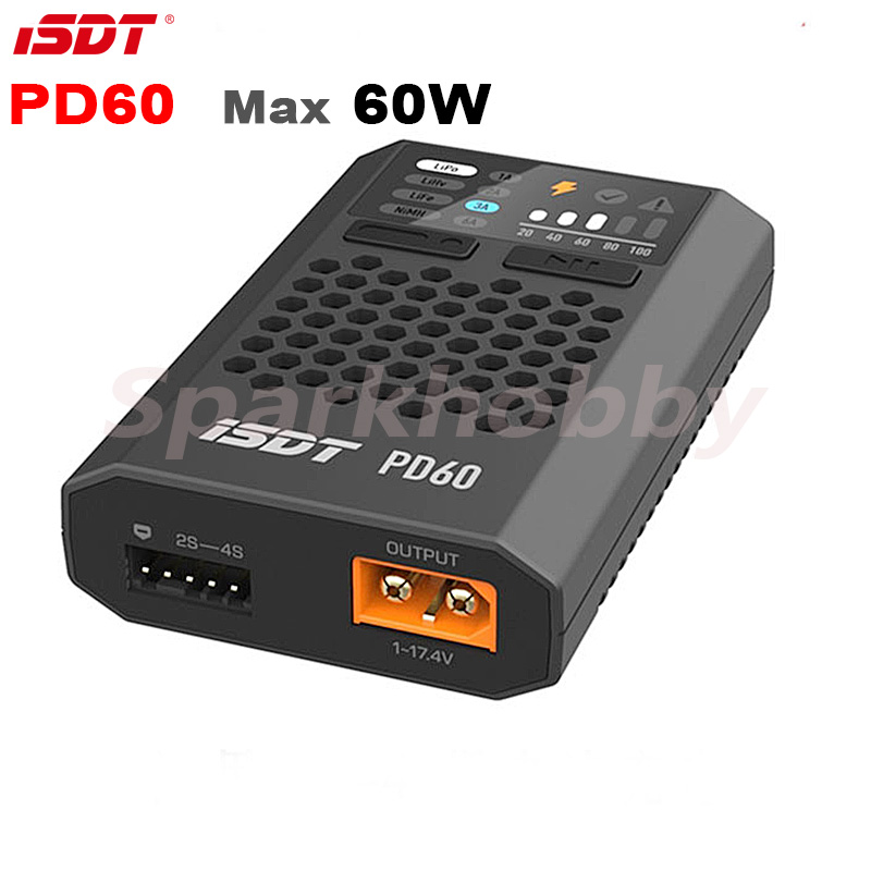 ISDT PD60 60W 6A Quick Smart C - Drone Racing Charger reseña y precio