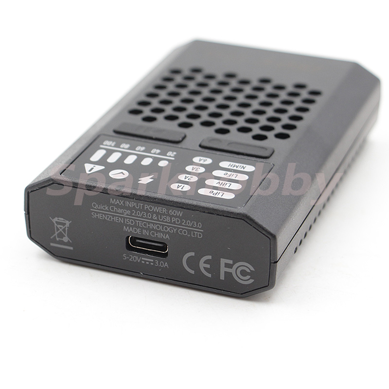 ISDT PD60 60W 6A Quick Smart C - Drone Racing Charger reseña y precio