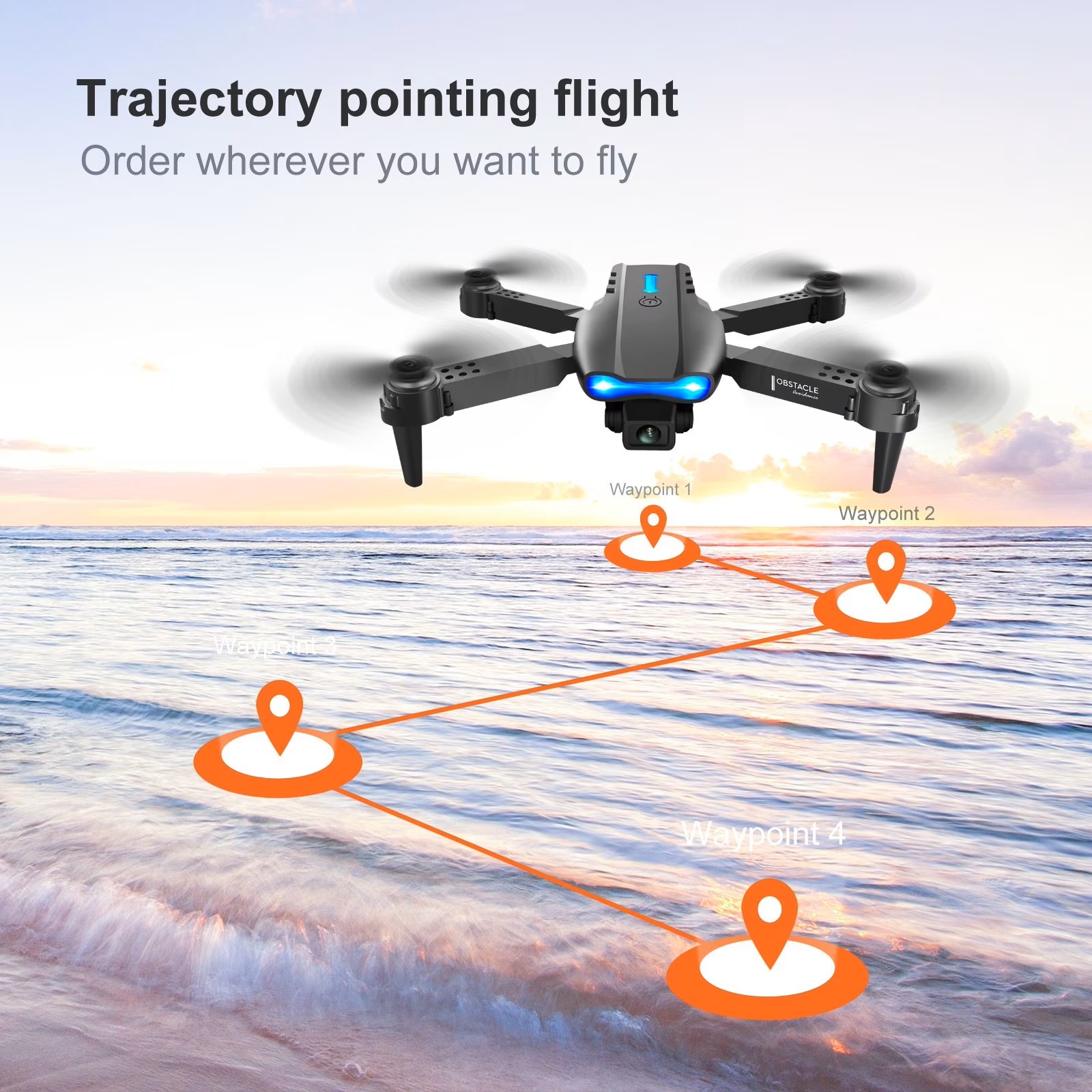 The 2026 upgraded E88PRO MAX f - Drone Racing Camera reseña y precio