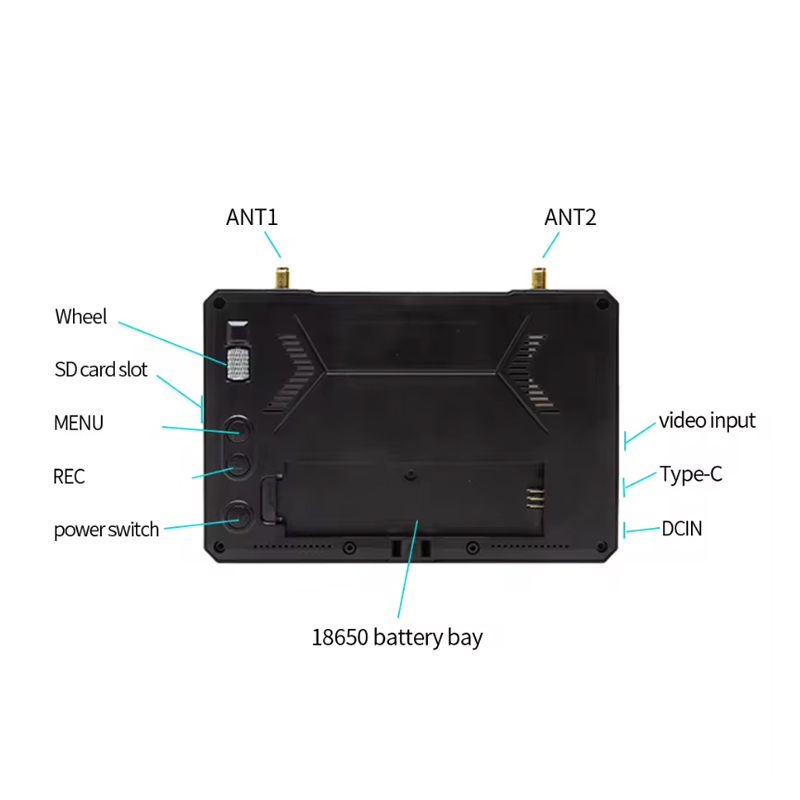 SKYZONE M5 FPV Monitor 5 Inch  - Drone Racing Gate reseña y precio