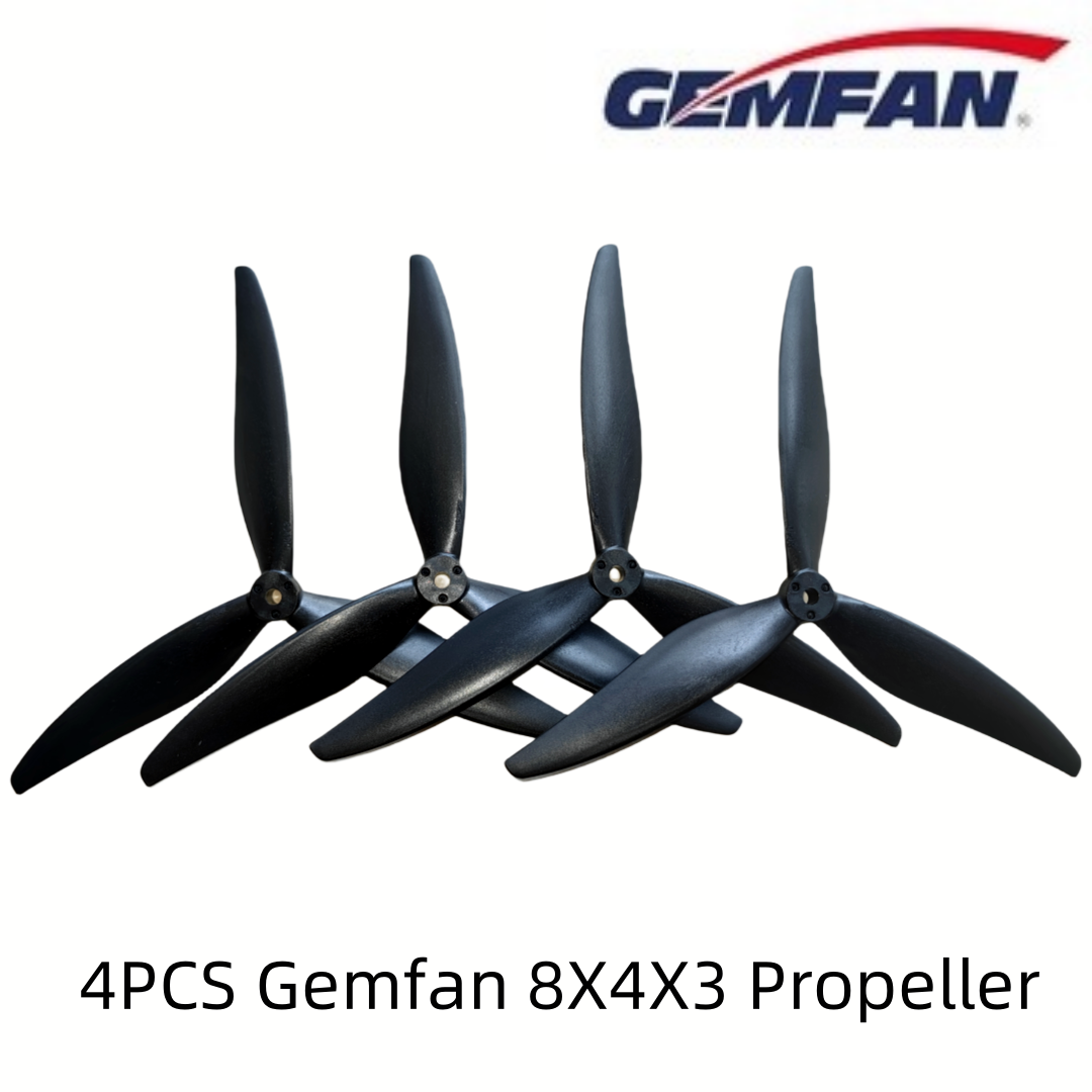 4PCS Gemfan 8040 8X4X3 3-Blade - Drone Racing Propeller reseña y precio