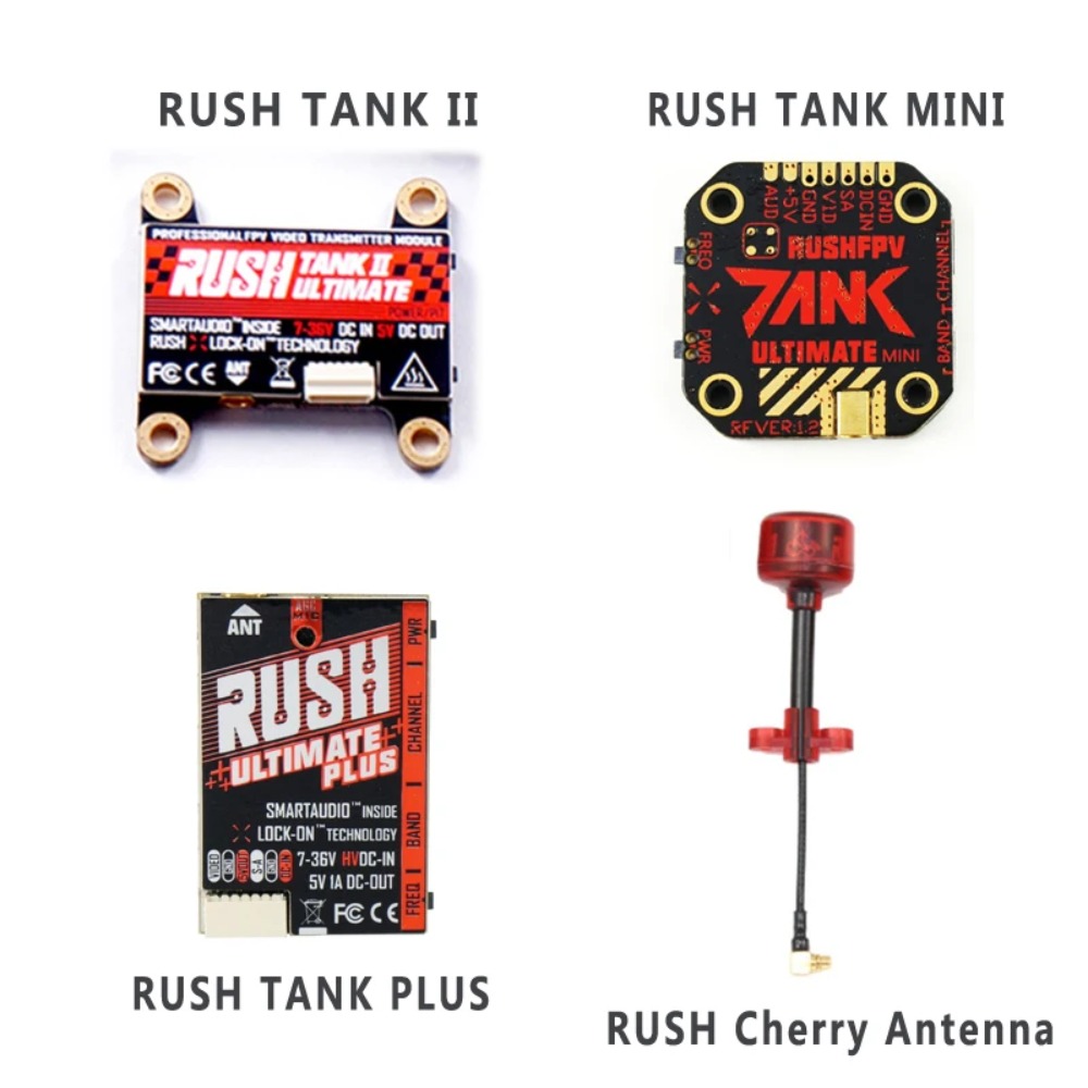 RUSH TANK Ultimate II/Mini/ PL - Drone Racing Receiver reseña y precio