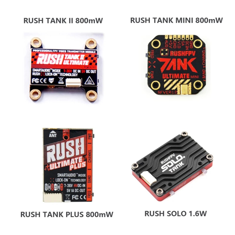 RUSH TANK Ultimate II/Mini/ PL - Drone Racing Receiver reseña y precio