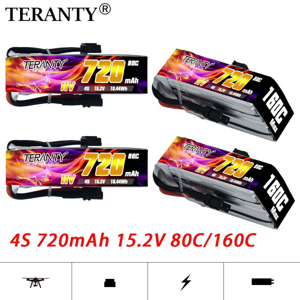 TERANTY 720mAh 4S 15.2V HV Lip - Drone Racing Battery reseña y precio
