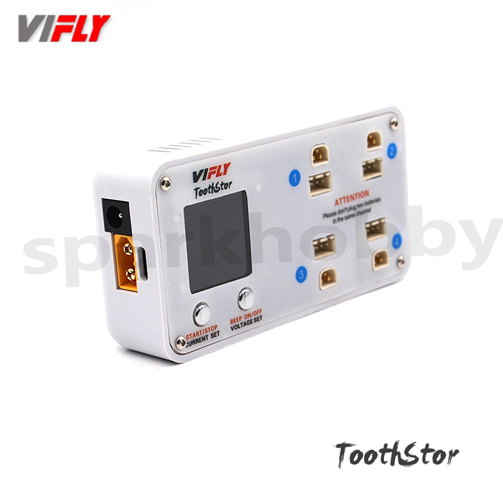 VIFLY ToothStor 4 Port 2S Bala - Drone Racing Charger reseña y precio