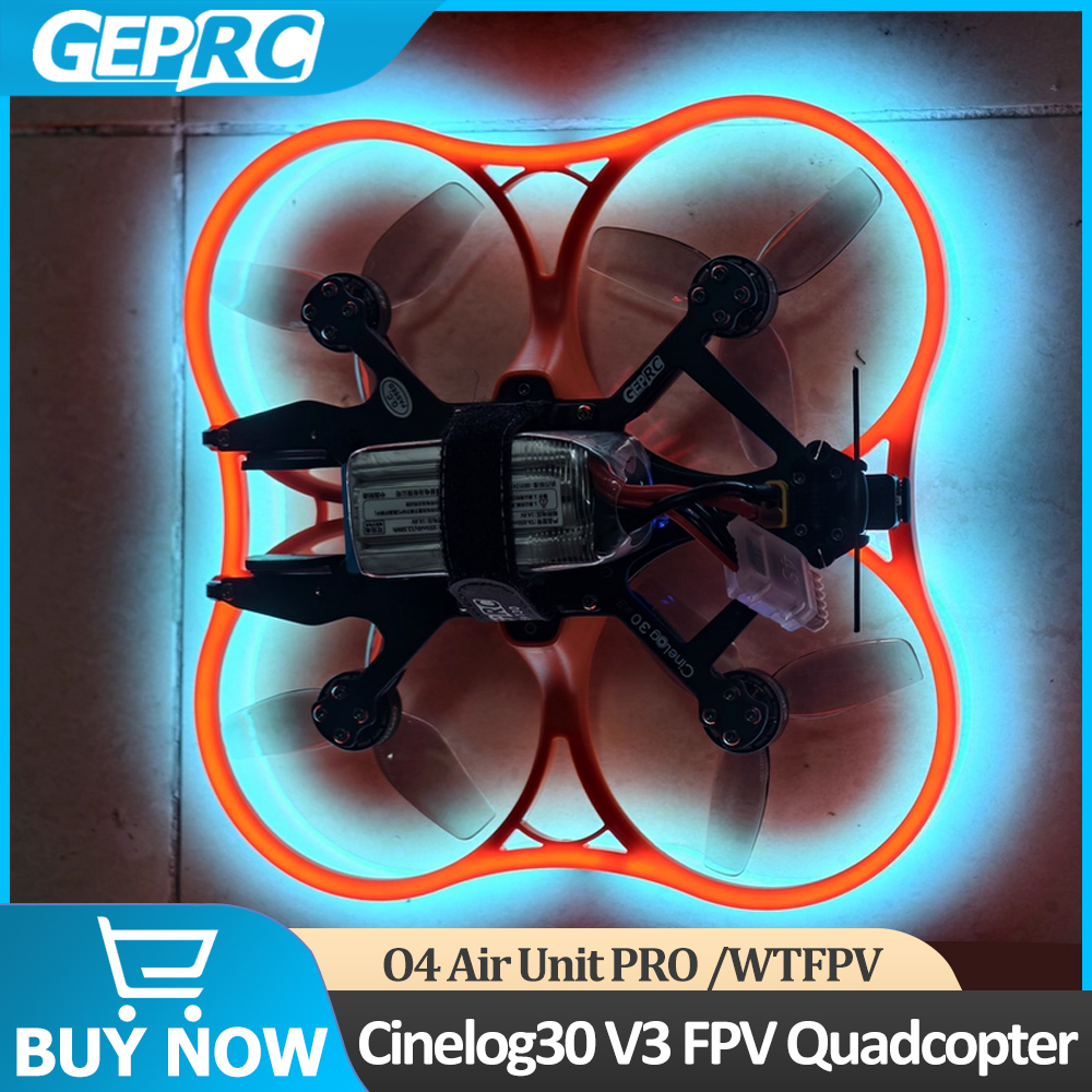 GEPRC Cinelog30 V3 FPV Quadcop - Drone Racing Camera reseña y precio